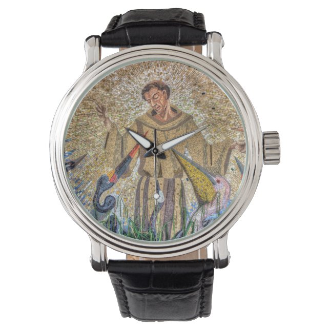 Reloj De Pulsera Francisco Del Mosaico De Asís (Anverso)