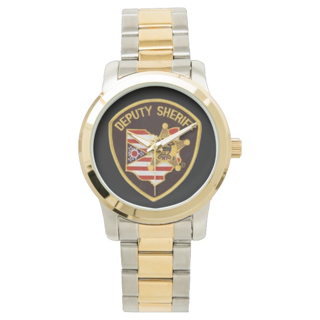 Reloj De Pulsera Franklin County Sheriff Watch - Parche (Anverso)