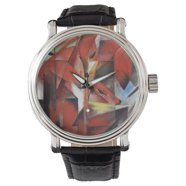Reloj De Pulsera Franz Marc - Los zorros, 1913 (Anverso)