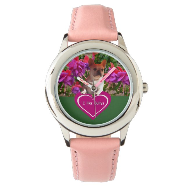 Reloj De Pulsera Französische Bulldoggen  (Anverso)