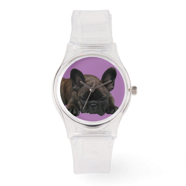 Reloj De Pulsera Französische Bulldoggen Armbanduhr (Anverso)