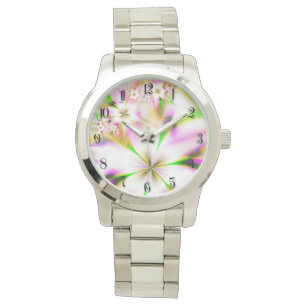 Reloj De Pulsera Frasco floral