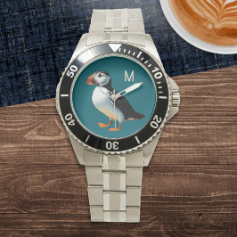 Reloj De Pulsera Fraserilla del Atlántico Vida Silvestre Costera Mo
