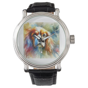 Reloj De Pulsera French Spaniel 200824AREF142 - Watercolor
