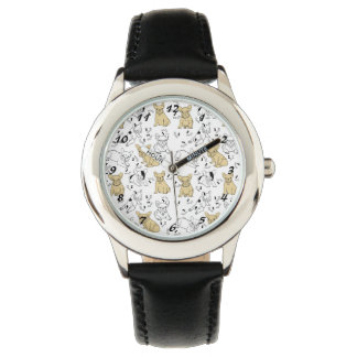 Reloj De Pulsera Frenchie ama a los huesos