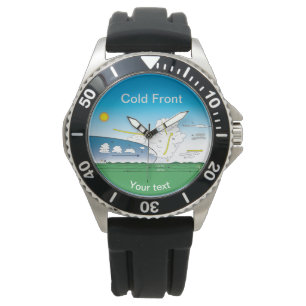 Reloj De Pulsera Frente frío de la meteorología