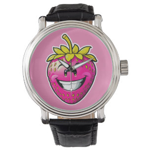 Reloj De Pulsera Fresa rosa