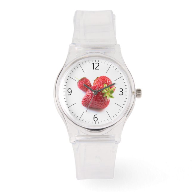Reloj De Pulsera Fresas (Anverso)
