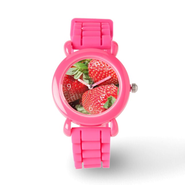 Reloj De Pulsera Fresas (Anverso)
