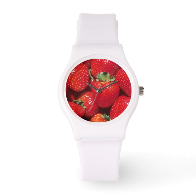 Reloj De Pulsera Fresas (Anverso)