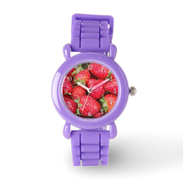 Reloj De Pulsera Fresas (Anverso)