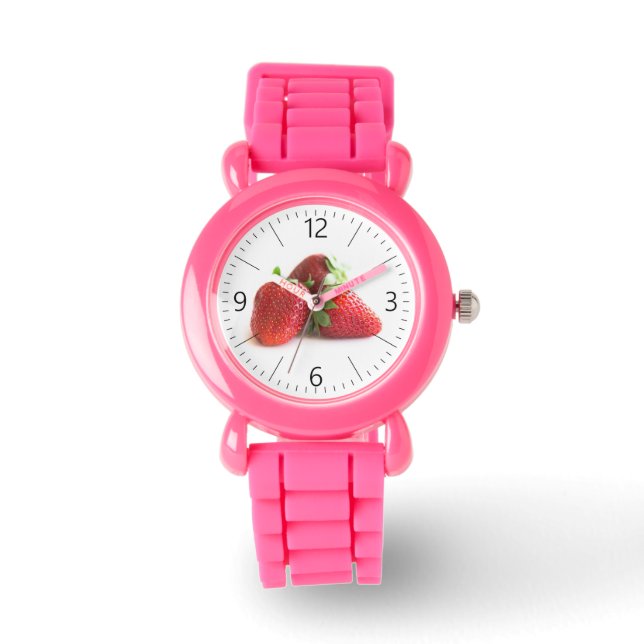 Reloj De Pulsera Fresas (Anverso)