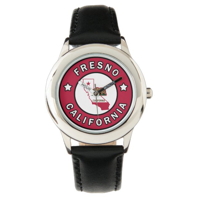 Reloj De Pulsera Fresno California (Anverso)
