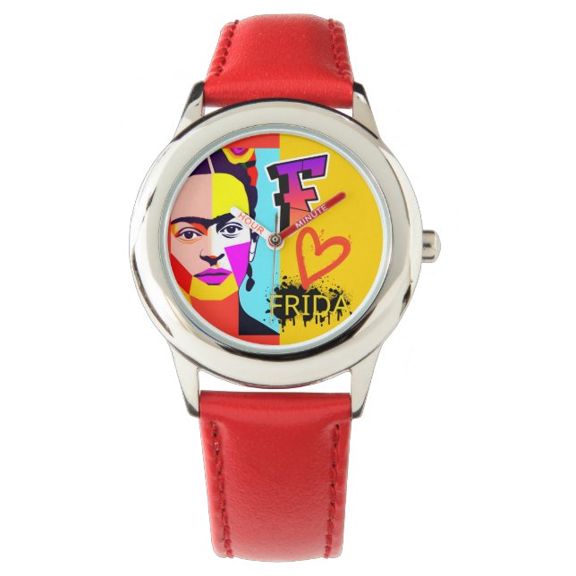 RELOJ DE PULSERA FRIDA COLORFUL (Anverso)