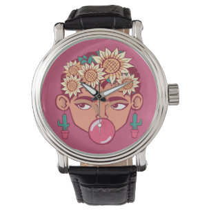 Reloj De Pulsera Frida Kahlo Personalizado
