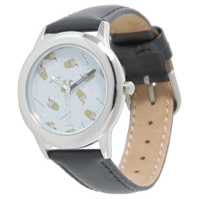 Reloj De Pulsera FRIENDS™ | Patrón de lunares de Central Perk (Angular)