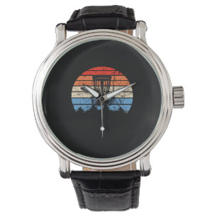 Reloj De Pulsera Frisbee Golf Disk Retro