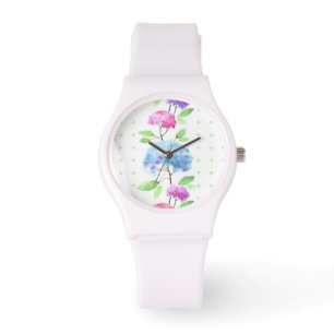 Reloj De Pulsera Frontera inconsútil vertical del modelo de la