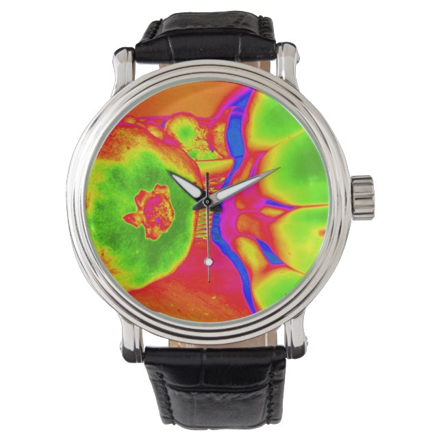 Reloj De Pulsera fruto fluorescente (Anverso)