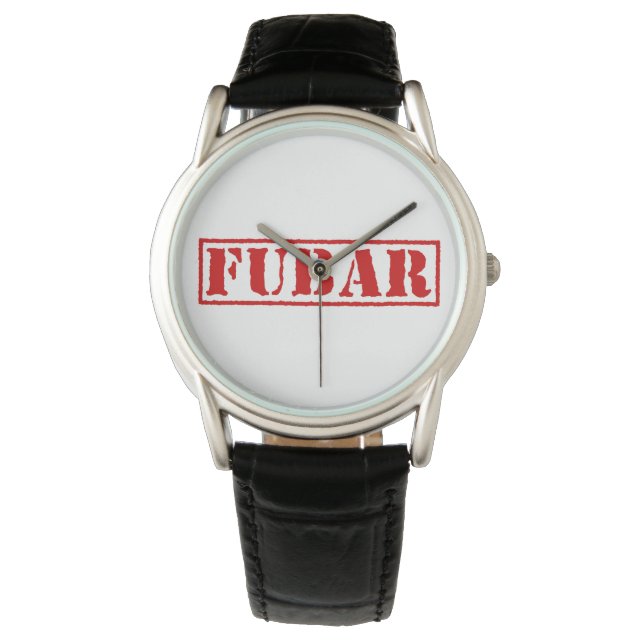 RELOJ DE PULSERA FUBAR (Anverso)