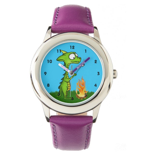 Reloj De Pulsera Fuego de dragón (Anverso)