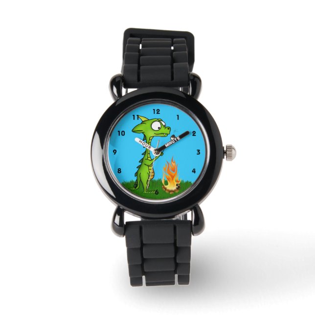 Reloj De Pulsera Fuego de dragón (Anverso)