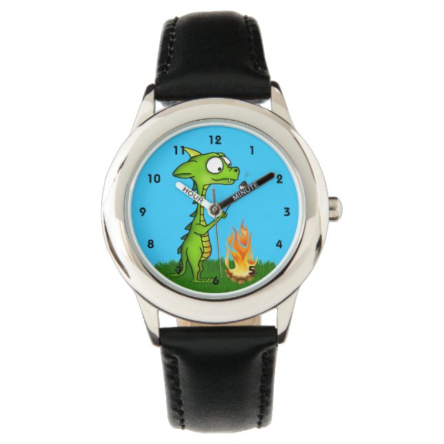 Reloj De Pulsera Fuego de dragón (Anverso)