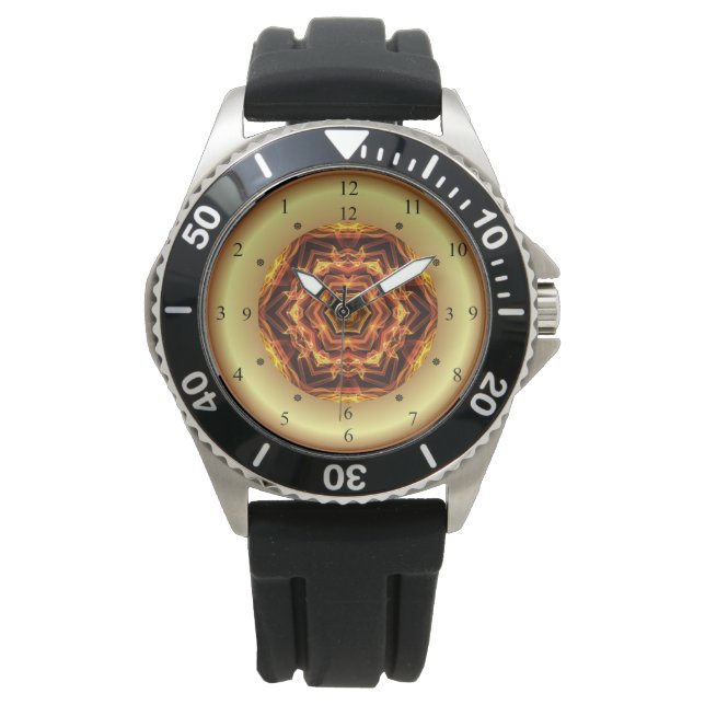 Reloj De Pulsera Fuego Maze ~ Máquina del tiempo ~ De fuera del cri (Anverso)