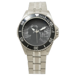 Reloj De Pulsera Fuego oscuro