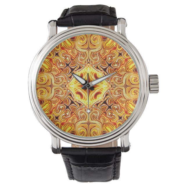 Reloj De Pulsera Fuego solar (Anverso)