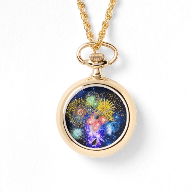 Reloj De Pulsera Fuegos artificiales (Anverso)