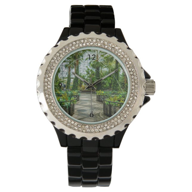 Reloj De Pulsera Fuente: Crystal Gardens Leap (Anverso)