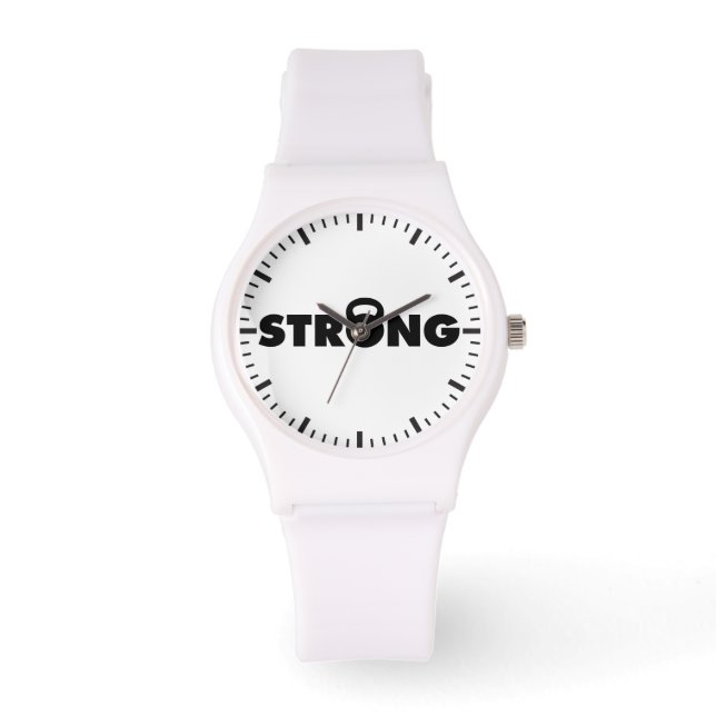 Reloj De Pulsera FUERTE - Kettlebell Workout Motivational (Anverso)