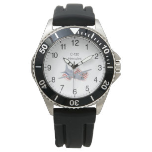 Reloj De Pulsera Fuerza Aérea C-130 Hércules