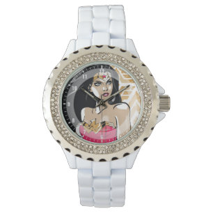 Reloj De Pulsera Fuerza de la mujer maravilla