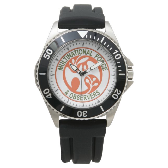 Reloj De Pulsera Fuerza Multinacional y Observadores (FMO) (Anverso)