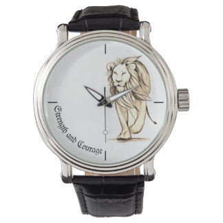 Reloj De Pulsera Fuerza y Coraje