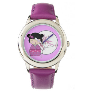 Reloj De Pulsera Fujiro Kokeshi