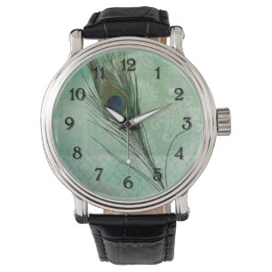 Reloj De Pulsera Funda de pavo real de fábrica