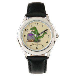Reloj De Pulsera Fundido personalizado de cocina de caimanes verdes