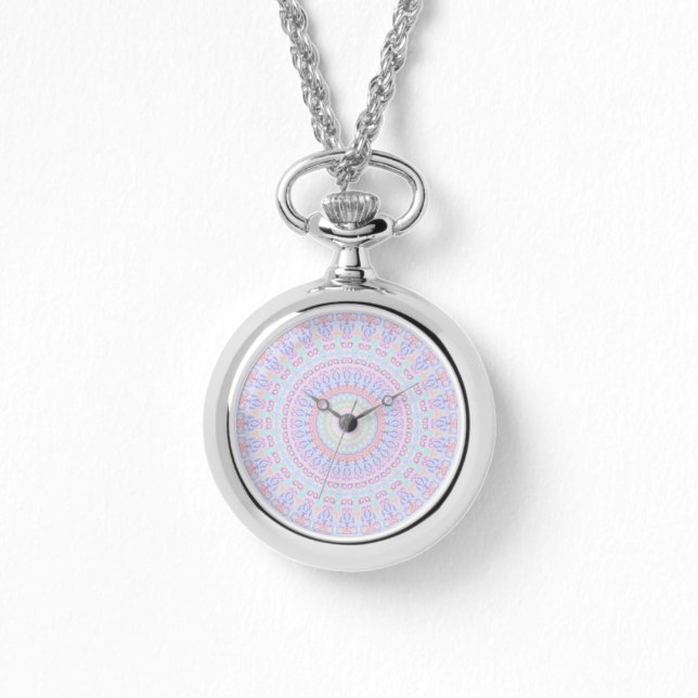 Reloj De Pulsera Funky Hippie Mandala  (Anverso)