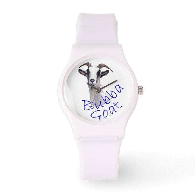 Reloj De Pulsera Funny Bubba Goat (Anverso)