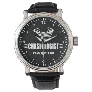 Reloj De Pulsera Funny Chaseóloga Tornado Storm Chaser