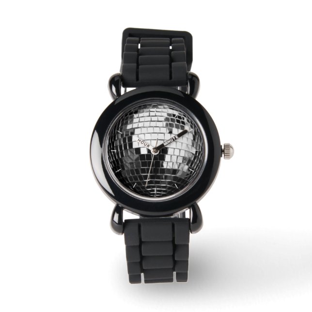 Reloj De Pulsera Funny Disco Ball Fiesta (Anverso)