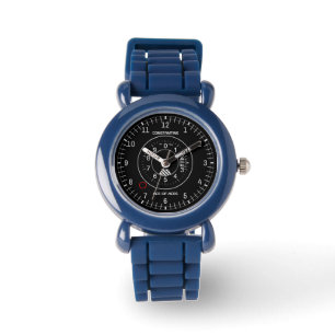 Reloj De Pulsera Funny en el instrumento de vuelo Altimeter