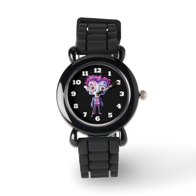 Reloj De Pulsera Funny Frankenstein Monster Halloween Fun (Anverso)