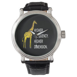 Reloj De Pulsera Funny Giraffe Pun