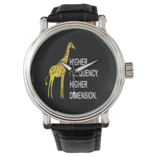 Reloj De Pulsera Funny Giraffe Pun