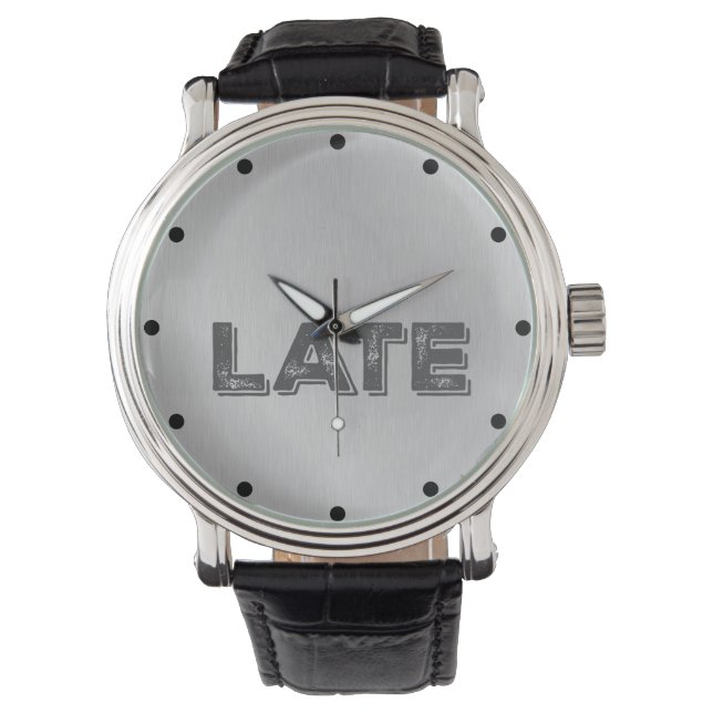 Reloj De Pulsera Funny Late (Anverso)