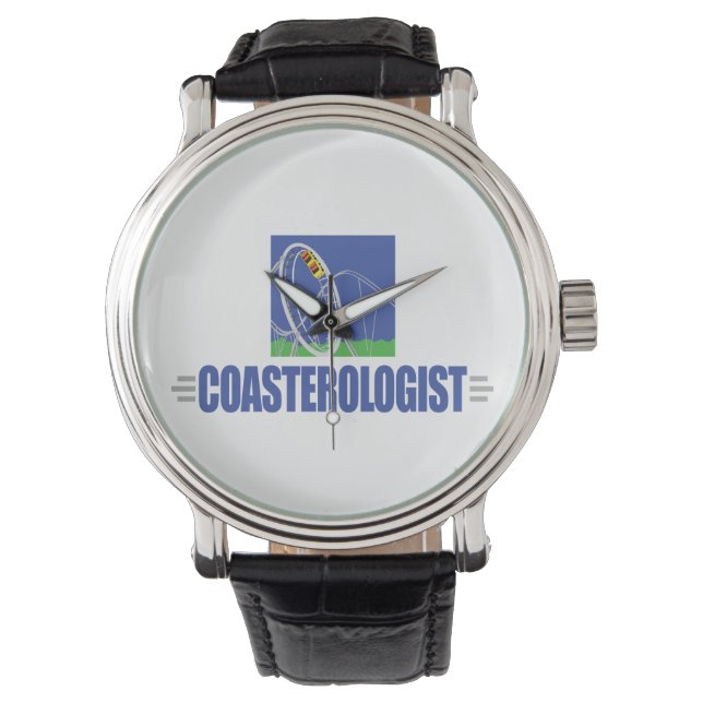 Reloj De Pulsera Funny Roller Coaster (Anverso)